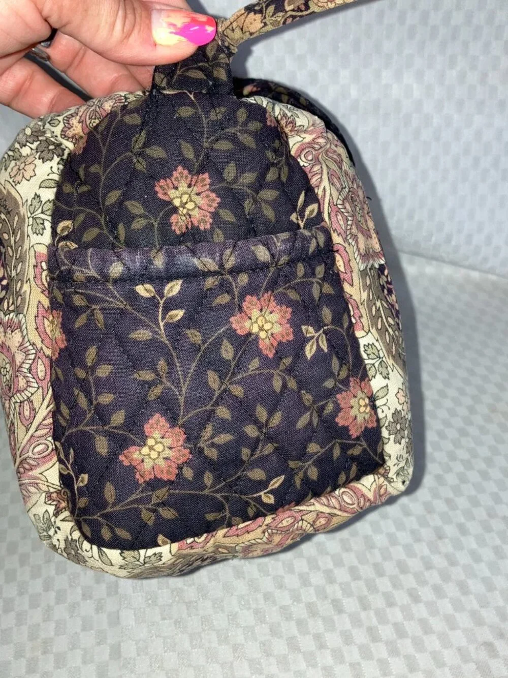 Vera Bradley Duffel Bag Women Multicolor Floral Quilted Travel Shoulder Purse